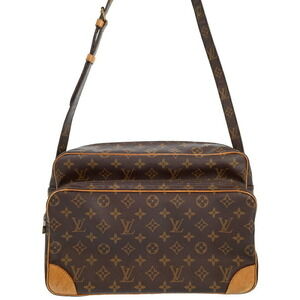 Louis Vuitton Monogram Leather Brown Nile Shoulder Bag